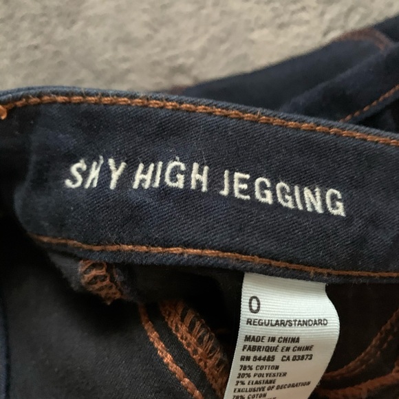 American Eagle Sky High Indigo Blue Jeans - Picture 5 of 6